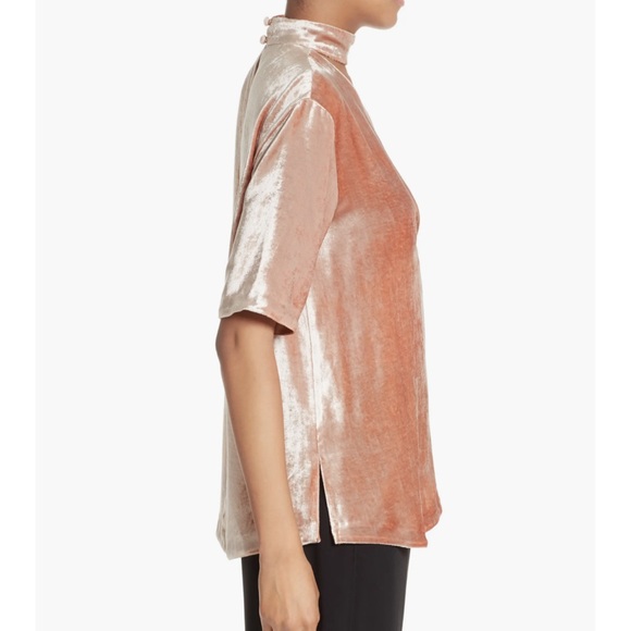 A.L.C. Blaise Pink Velvet Top - Picture 4 of 10